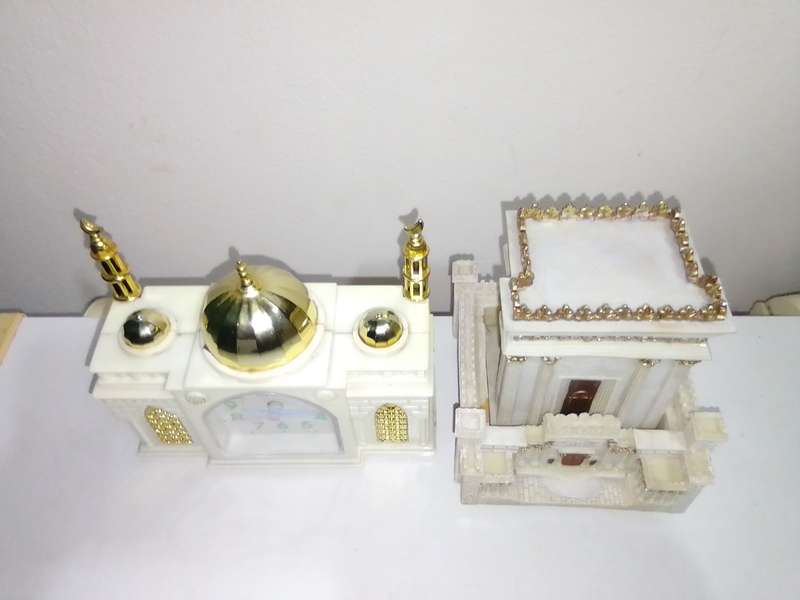 King Solomon's Temple & Asian Mosque clocks.