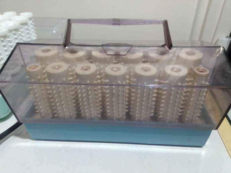 2 Clearol Electric powered Hair Curlers. A Kindness 20 and a Clairol Stylesetter all working.