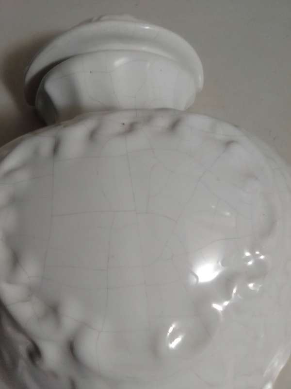 vintage lavabo spigot wall pocket fountain wall planter pottery, Italian, Ideal gift.