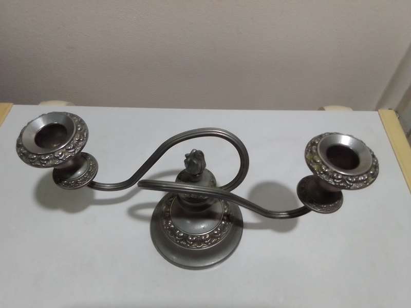 Vintage Two arm "Ianthe" candle stick, it's a fancy candle stick. Ideal for that special dinner.