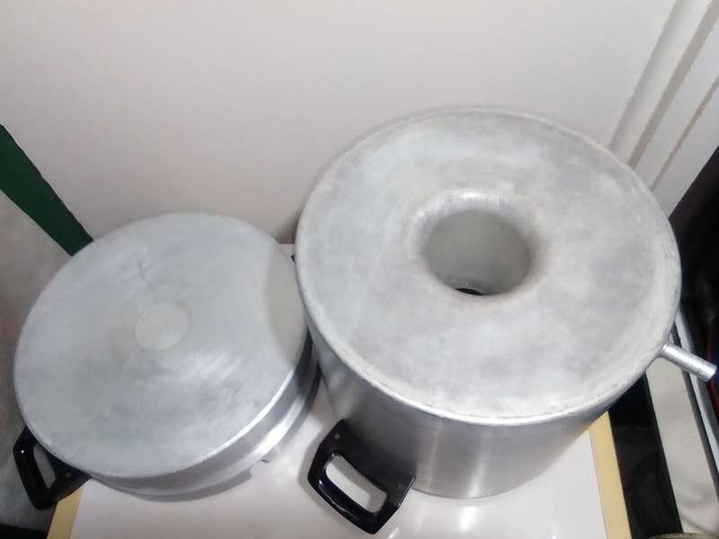ALIA SAFTER STEAM POT COMPLETE TO MAKE FRESH FRUIT JUICE - SAFTER OM VARS SAP TE MAAK.