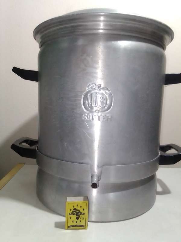 ALIA SAFTER STEAM POT COMPLETE TO MAKE FRESH FRUIT JUICE - SAFTER OM VARS SAP TE MAAK.