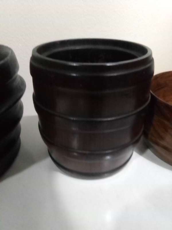 Wooden ethnic bowls