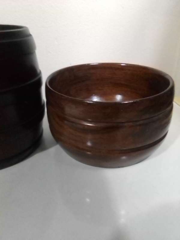 Wooden ethnic bowls
