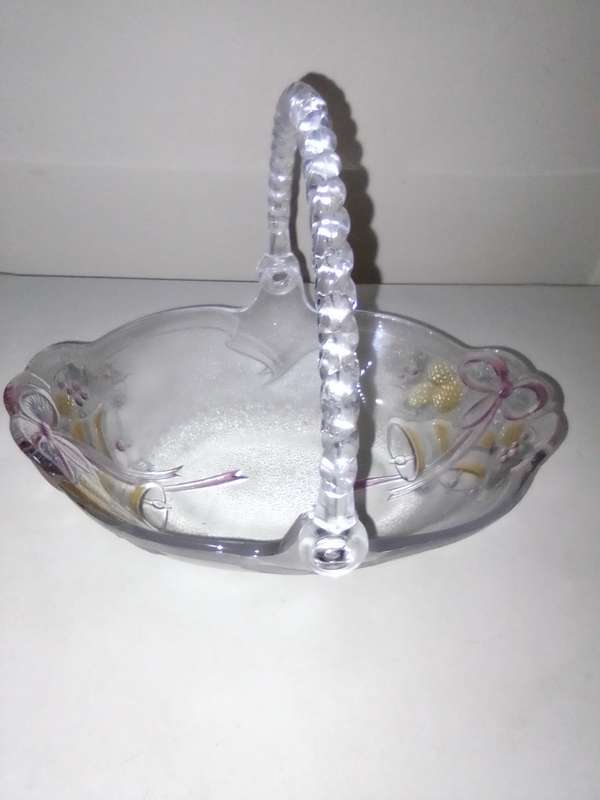Ebay R1200-.  A Divided Relish Dish, Mikasa, Studio Nova, Festive Flower + Bowl with Handle.