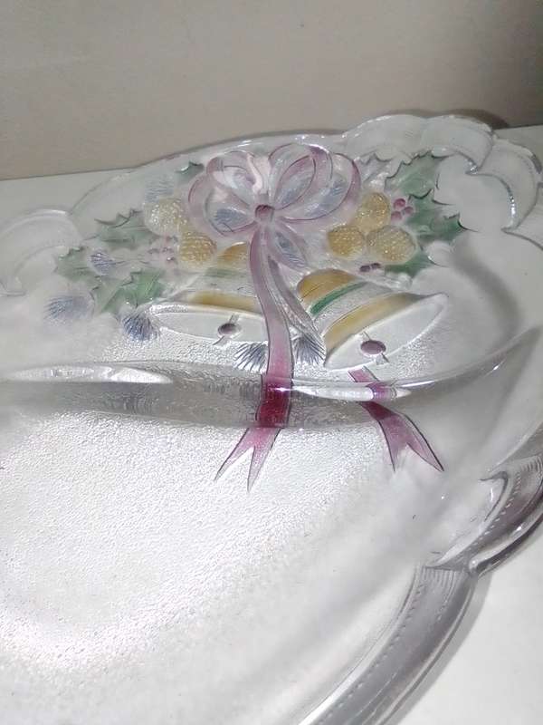 Ebay R1200-.  A Divided Relish Dish, Mikasa, Studio Nova, Festive Flower + Bowl with Handle.
