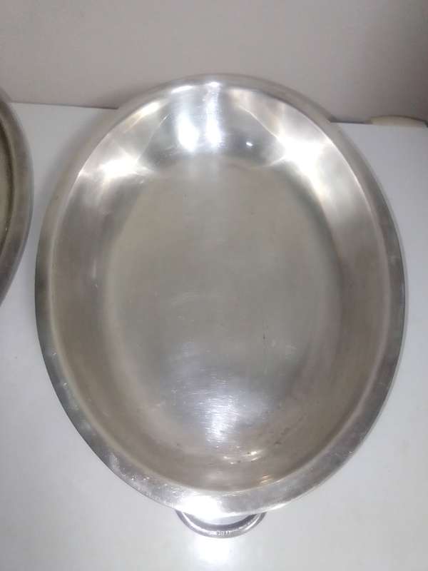 EPNS Tureen. Covered Serving Dish / Silverplated Silver Plated Bowl with Two Handled Lid.