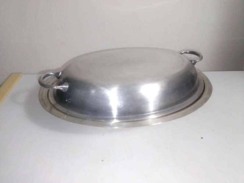 EPNS Tureen. Covered Serving Dish / Silverplated Silver Plated Bowl with Two Handled Lid.
