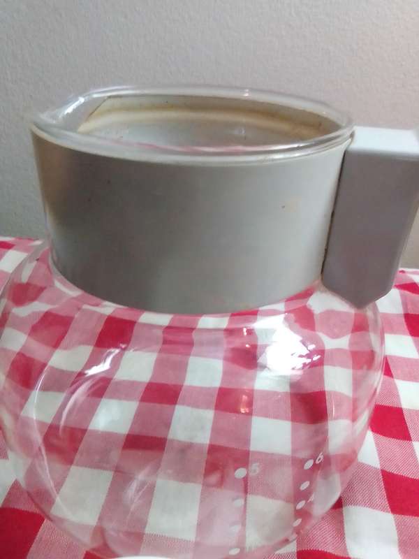 Vintage 6 cup Glass Pyrex Percolator Coffee/Tea Pot - Pyrex Flameware Coffee/Tea Pot - Pyrex Perco