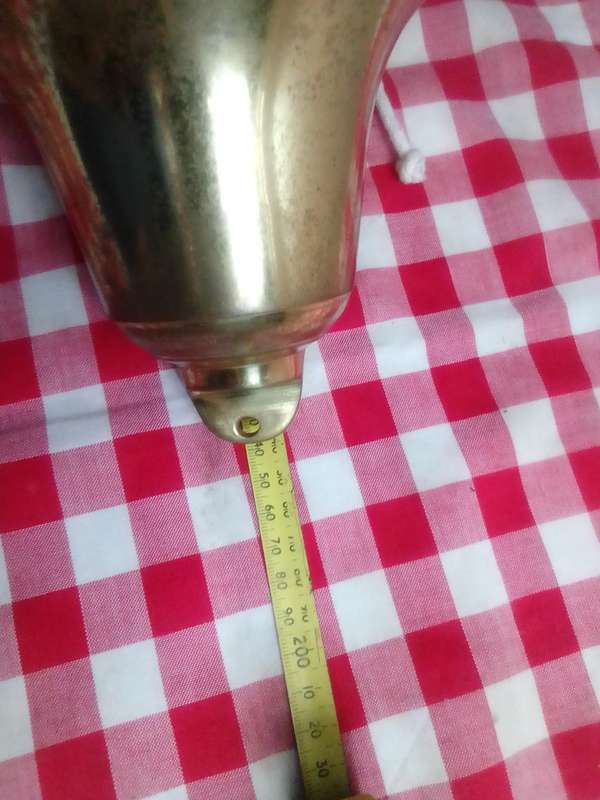 Old vintage Solid and Heavy all Brass including striker Ship's Bell. Ideally for the " Last Round "