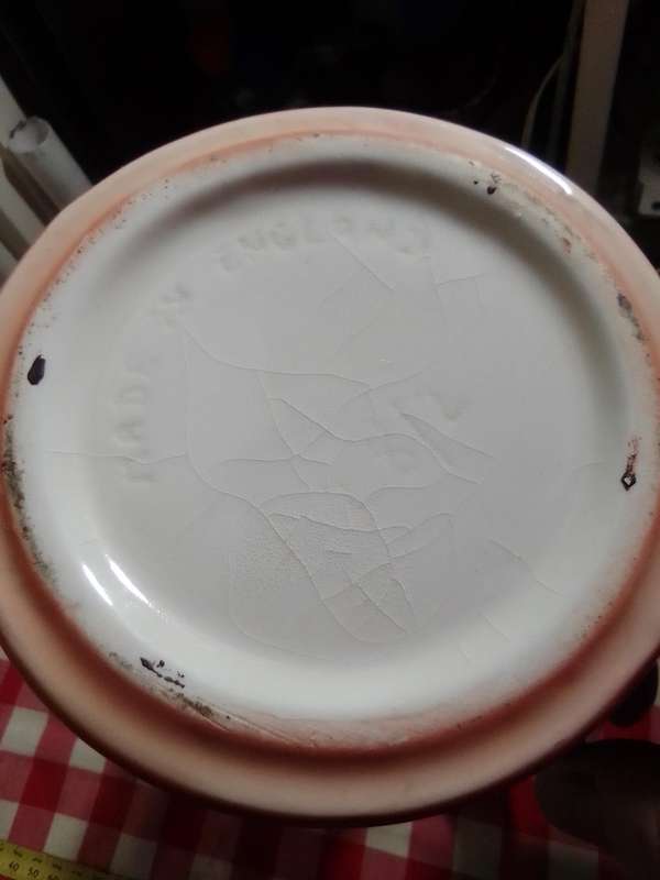 1940 Pitcher/Vase, Vintage Royal Art Pottery Longton/Falcon Ware 26cm Jug, Deco Style.