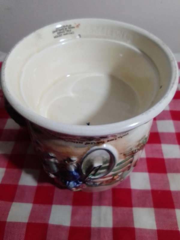 3D Crown Devon Daisy Bell Musical Mug Antique Coffee Cup by Crown Devon without voice box.