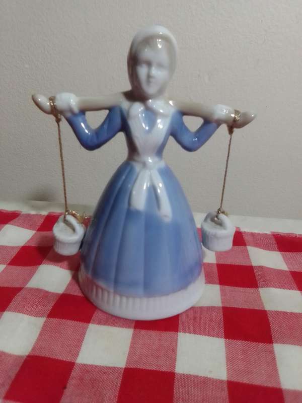 Porcelain Water Carer bell