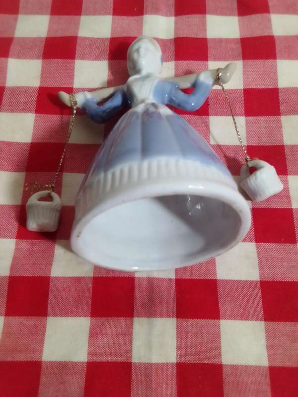 Porcelain Water Carer bell