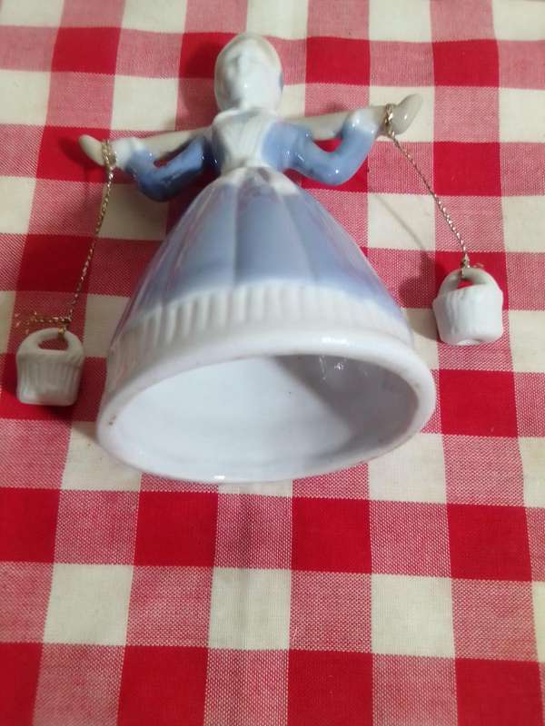 Porcelain Water Carer bell
