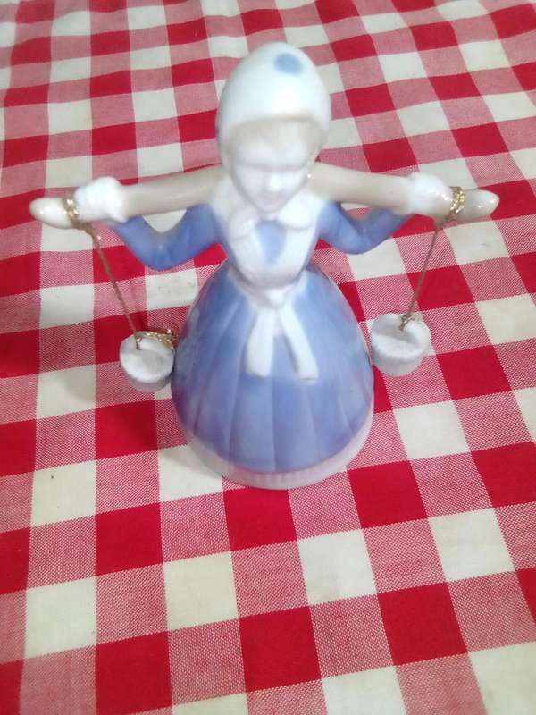 Porcelain Water Carer bell