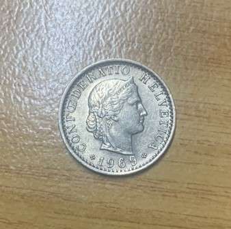 !!! Switzerland 1969 - 20 Rappen !!!