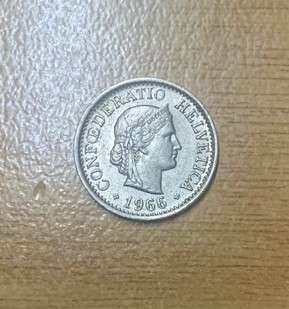 !!! Switzerland 1966 - 10 Rappen !!!