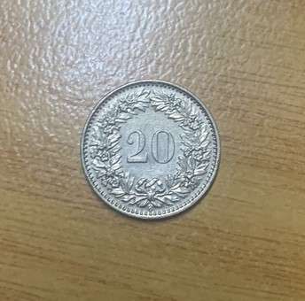 !!! Switzerland 1967 - 20 Rappen !!!