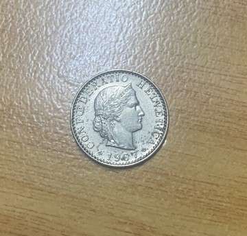 !!! Switzerland 1967 - 20 Rappen !!!