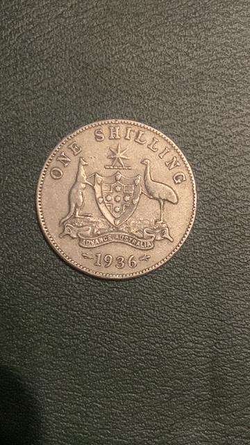 !!! Australia 1936  - 1  Shilling  !!!