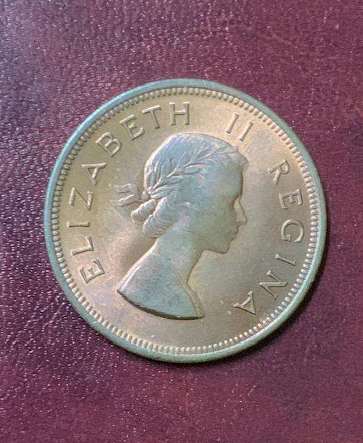 !!! South Africa Union 1960 Penny !!!