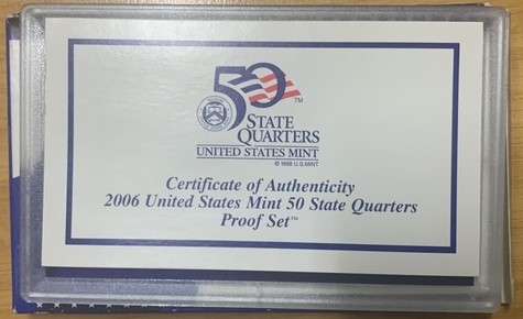 " USA 2006 State Proof Set "
