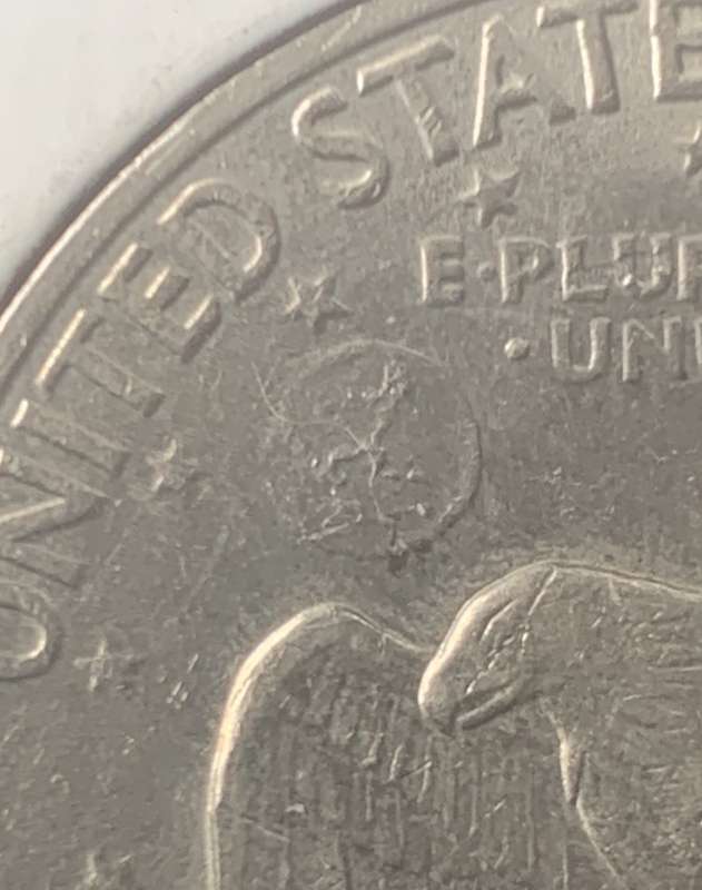 !!! USA 1972 Type 2 Eisenhower Dollar  !!!