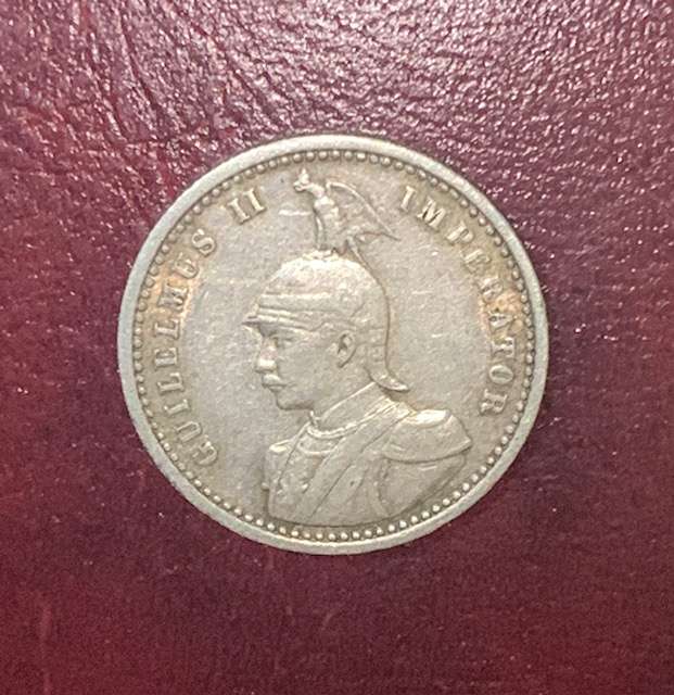 !!! German East Africa 1904 A - 1/4 Rupie !!!
