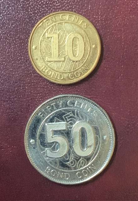 !!! Zimbabwe 2014 Bond Coins !!!