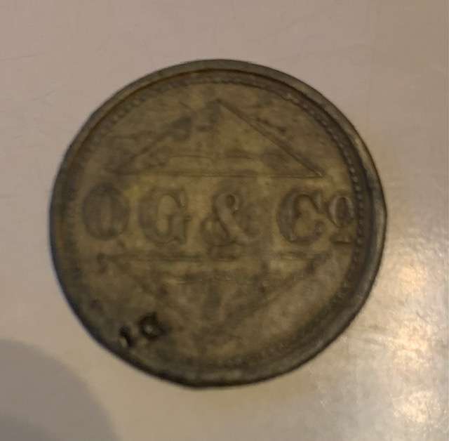 !!! Osborne Garret & Co 1/6 Token !!!