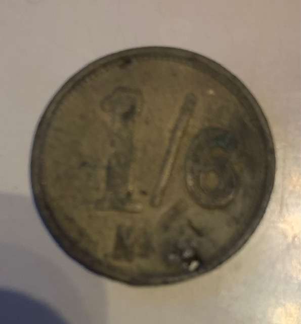 !!! Osborne Garret & Co 1/6 Token !!!