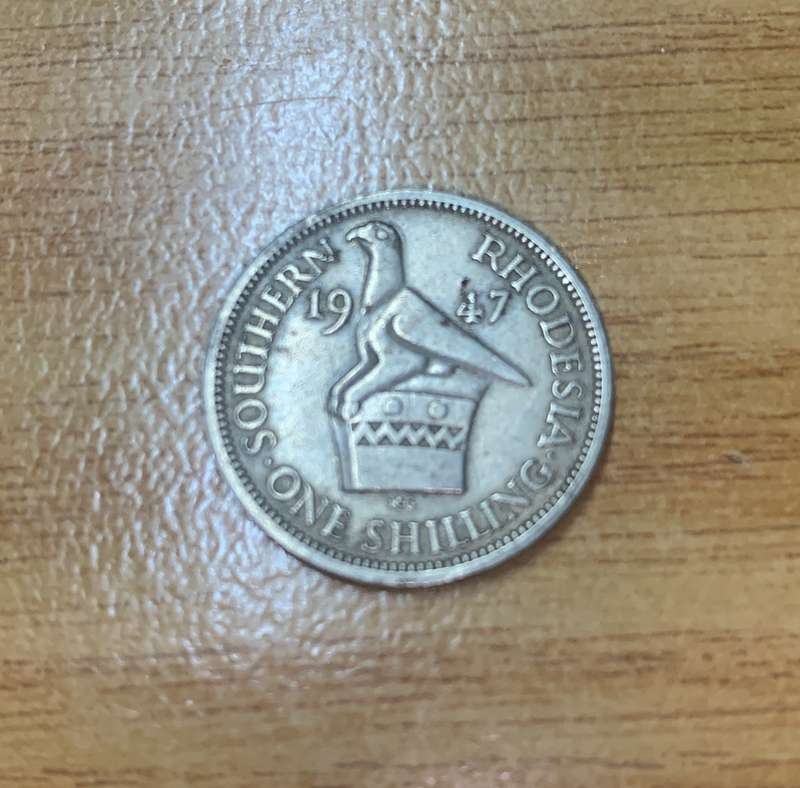 !!! Southern Rhodesia 1947 1 Shilling  !!!