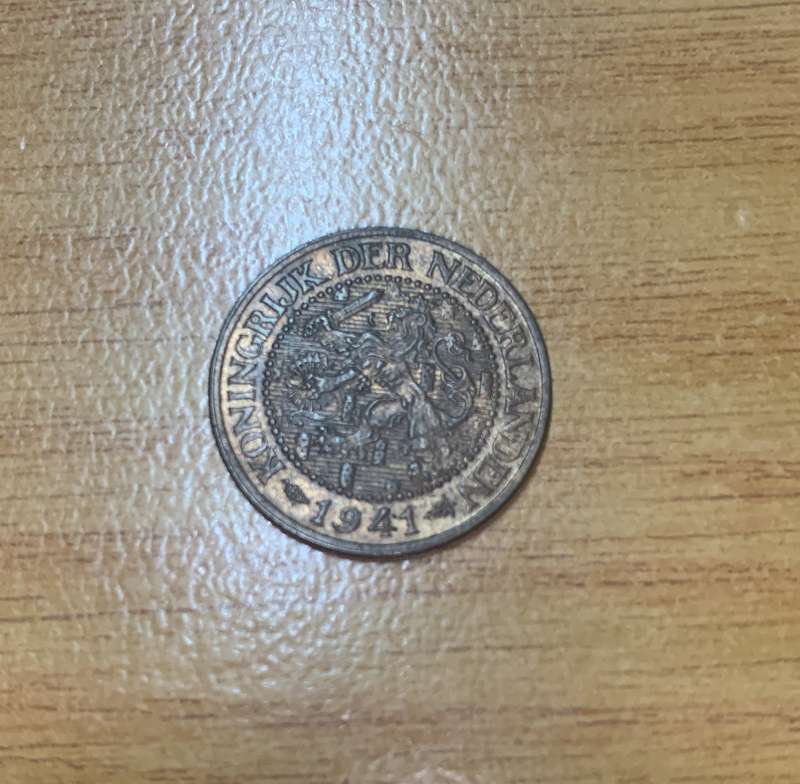 !!! Netherlands 1941 2 1/2 Cent  !!!
