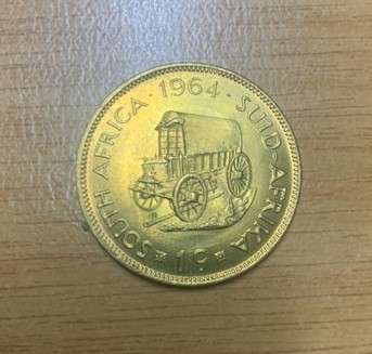 !!! South Africa  1964 One Cent !!!