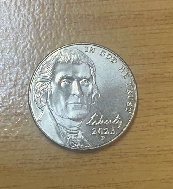 !!! USA 2023 5 Cents  !!!