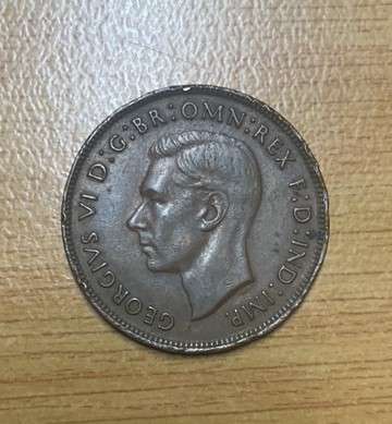 !!! Australia 1938  - 1 Penny  !!!