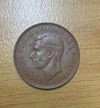 !!! Australia 1952  - 1 Penny  !!!