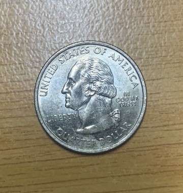 !!! USA 2004D Iowa Quarter Dollar  !!!