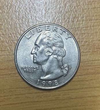 !!! USA 1998P Quarter Dollar  !!!