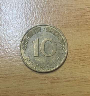 !!! Germany 10 Pfennig - 1978 G !!!