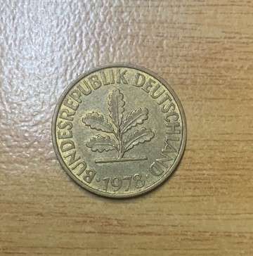 !!! Germany 10 Pfennig - 1978 G !!!