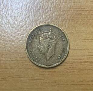 !!! Hong Kong 1949 5 Cent !!!