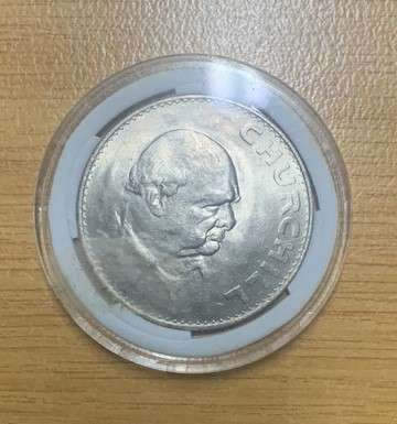 !!! Britain Churchill Crown 1965 !!!