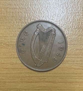 !!! Ireland 1949 - 1 Penny !!!