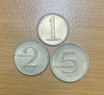 !!! Lot of Angola Kwanza Coins - 1975 !!!