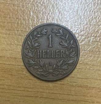 !!! German East Africa 1913 A - 1 Heller !!!