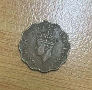 !!! India 1 Anna - 1943 !!!
