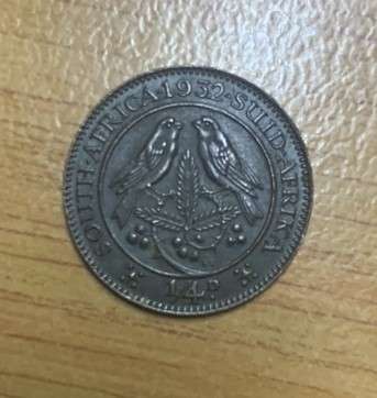 !!! South Africa Union 1932 Quarter Penny !!!