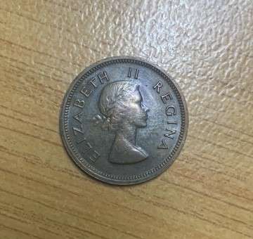 !!! South Africa Union 1955 Quarter Penny !!!
